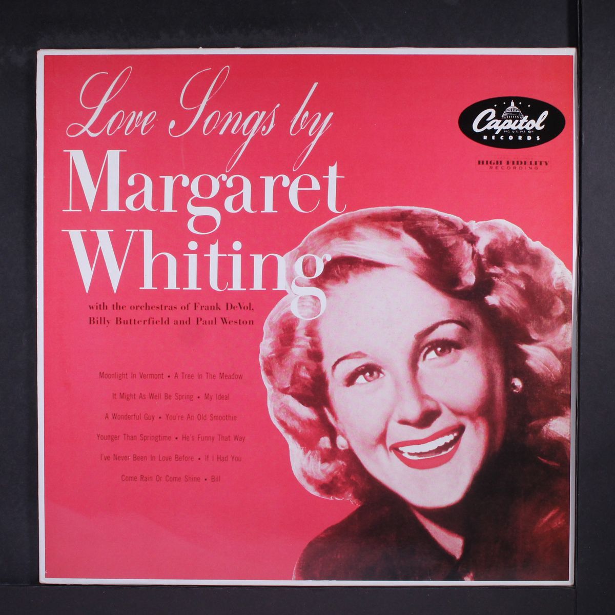 love songs by by MARGARET WHITING
