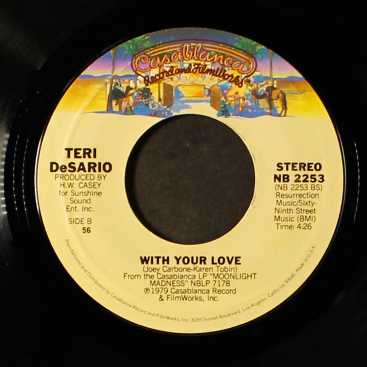 yes i'm ready / with your love by TERI DESARIO W/ KC