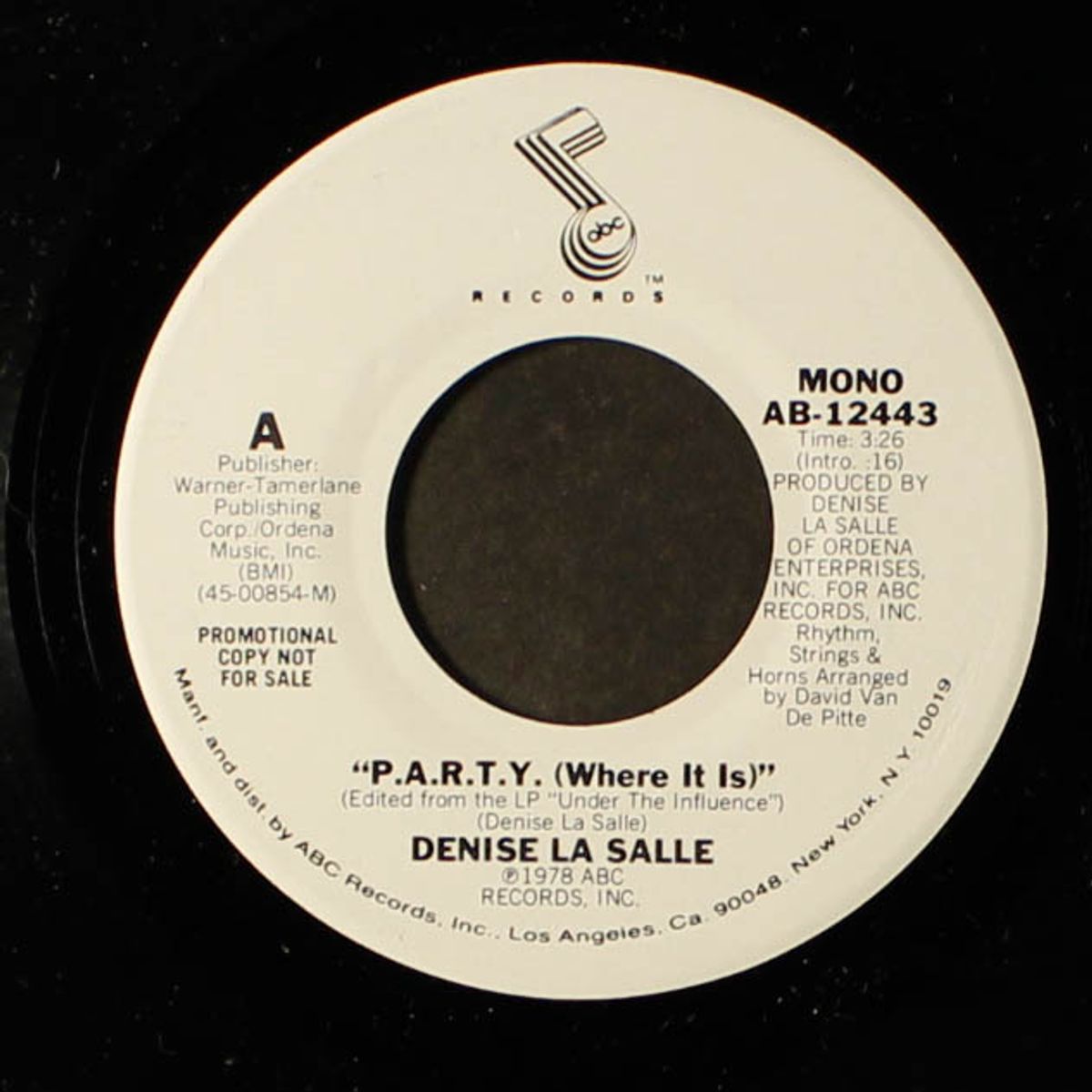 p.a.r.t.y. / mono by DENISE LASALLE