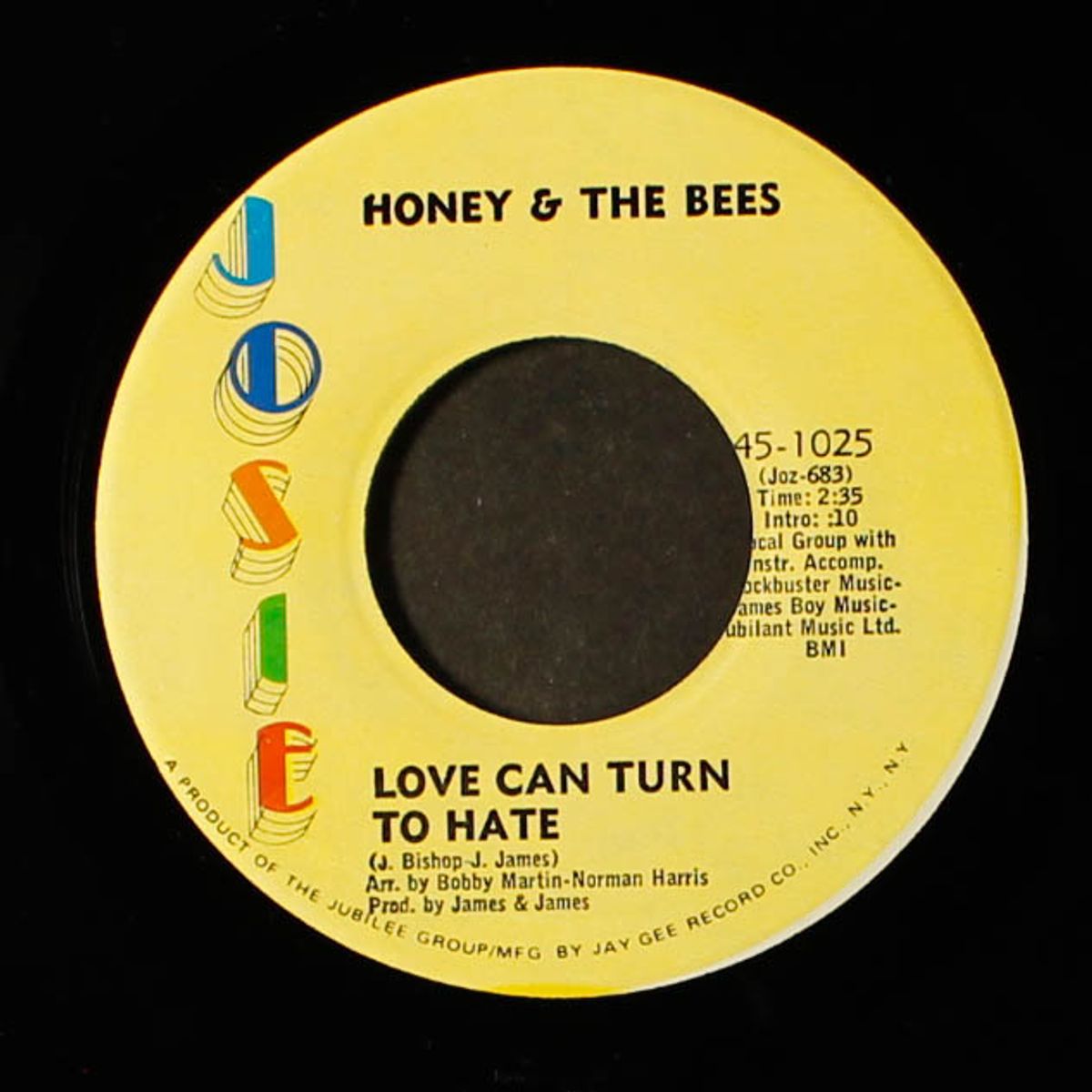 come get it / love can turn to hate by HONEY & BEES