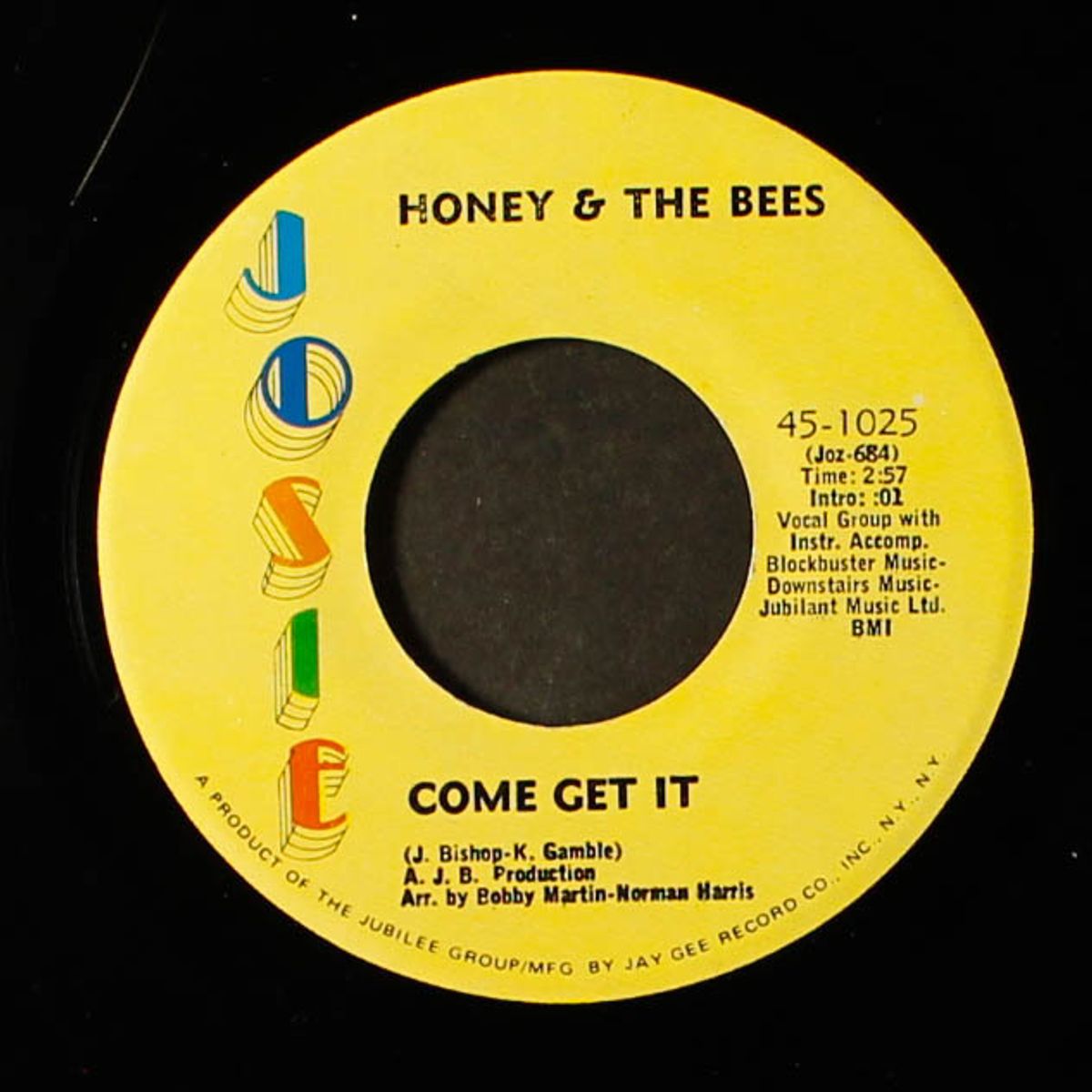 come get it / love can turn to hate by HONEY & BEES