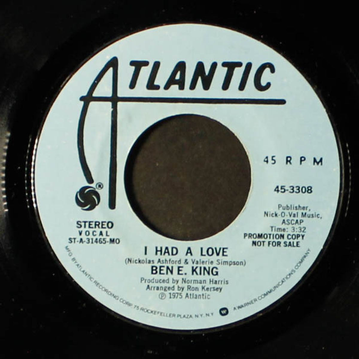 i had a love / mono by BEN E. KING