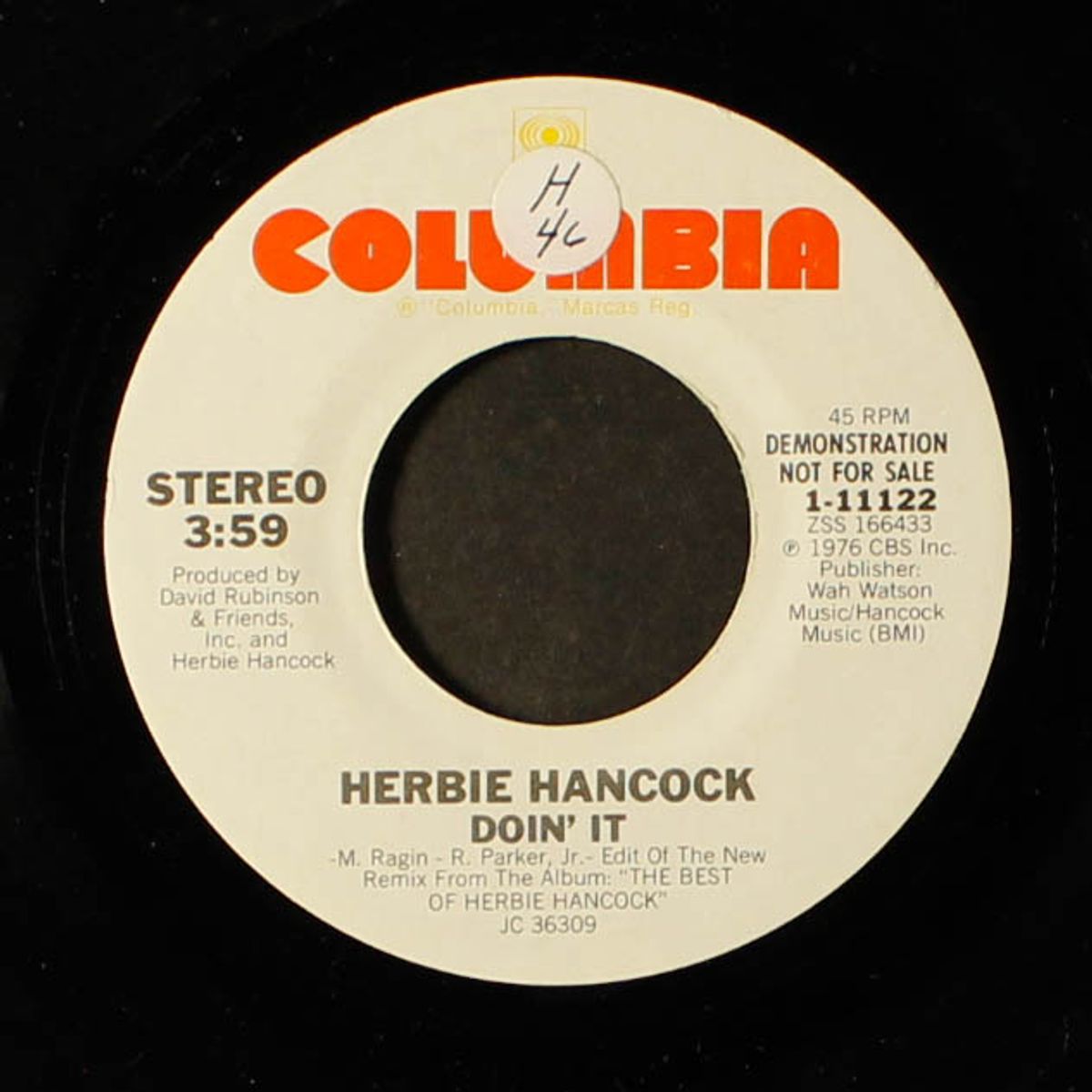 doin' it by HERBIE HANCOCK