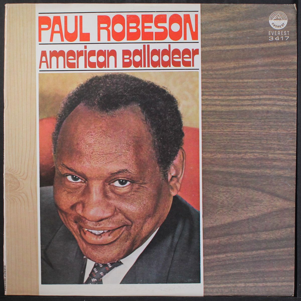 american balladeer by PAUL ROBESON