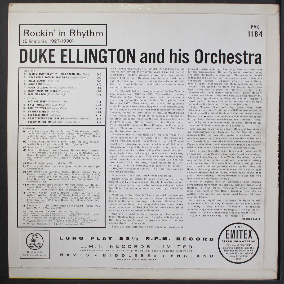 rockin' in rhythm by DUKE ELLINGTON