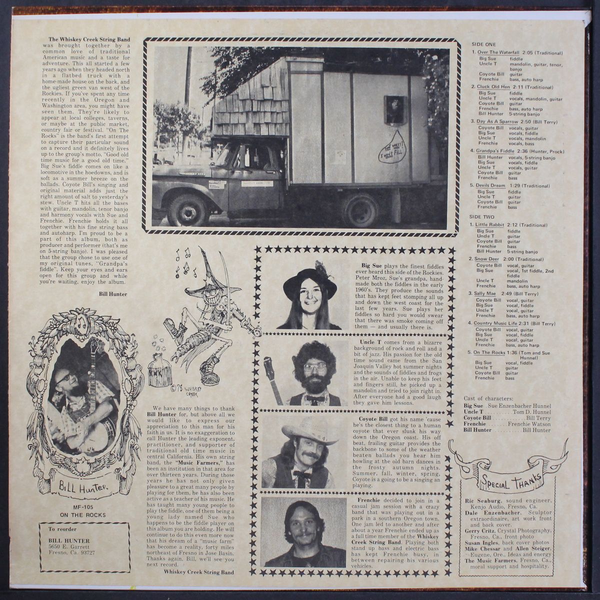 on the rocks by WHISKEY CREEK STRING BAND