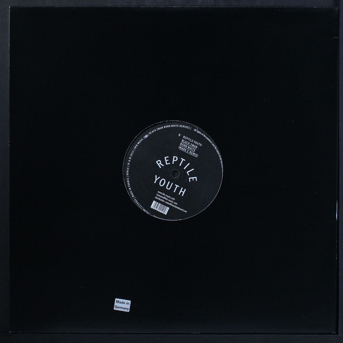 black swan born white (remixes) by REPTILE YOUTH