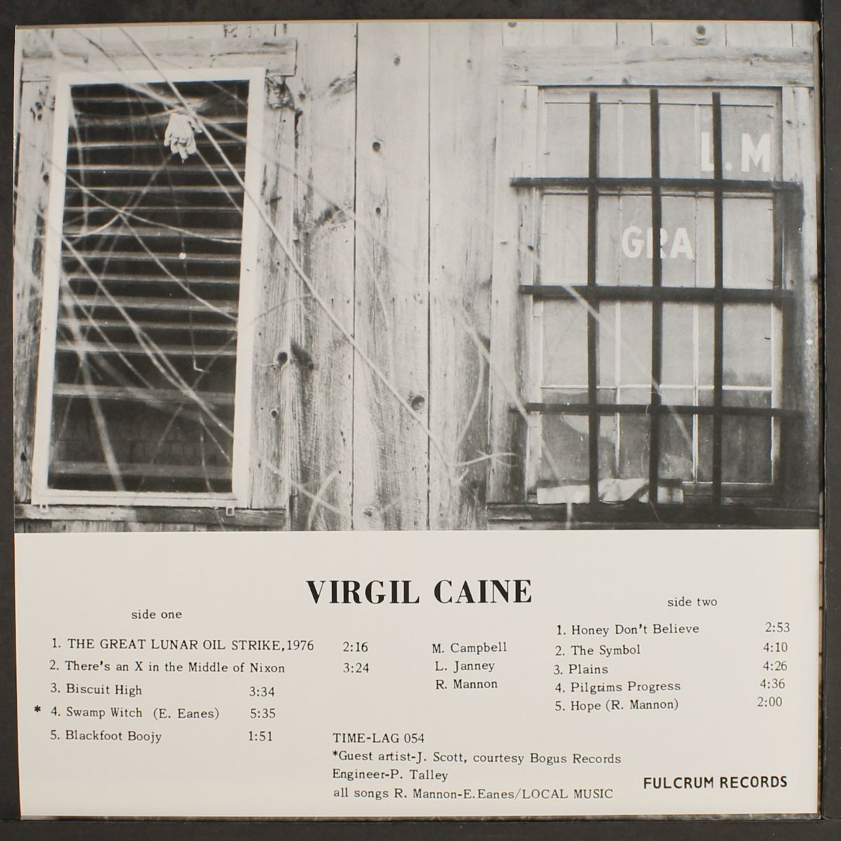 the great lunar oil strike, 1976 by VIRGIL CAINE