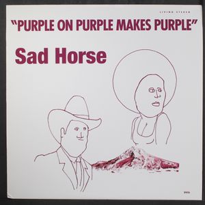 SAD HORSE