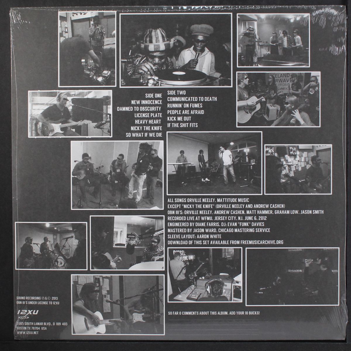 live at wfmu by OBN IIIS
