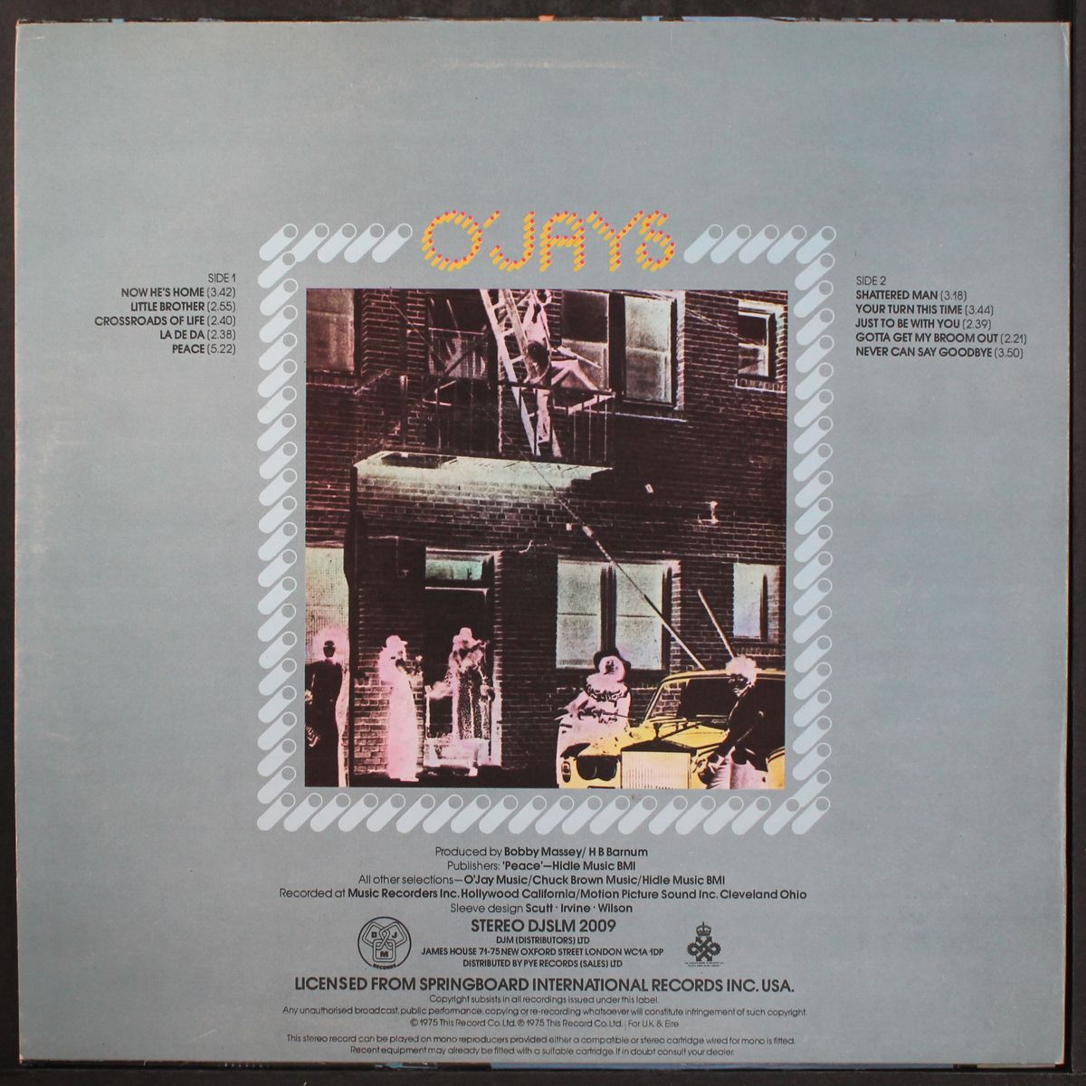 peace by O'JAYS