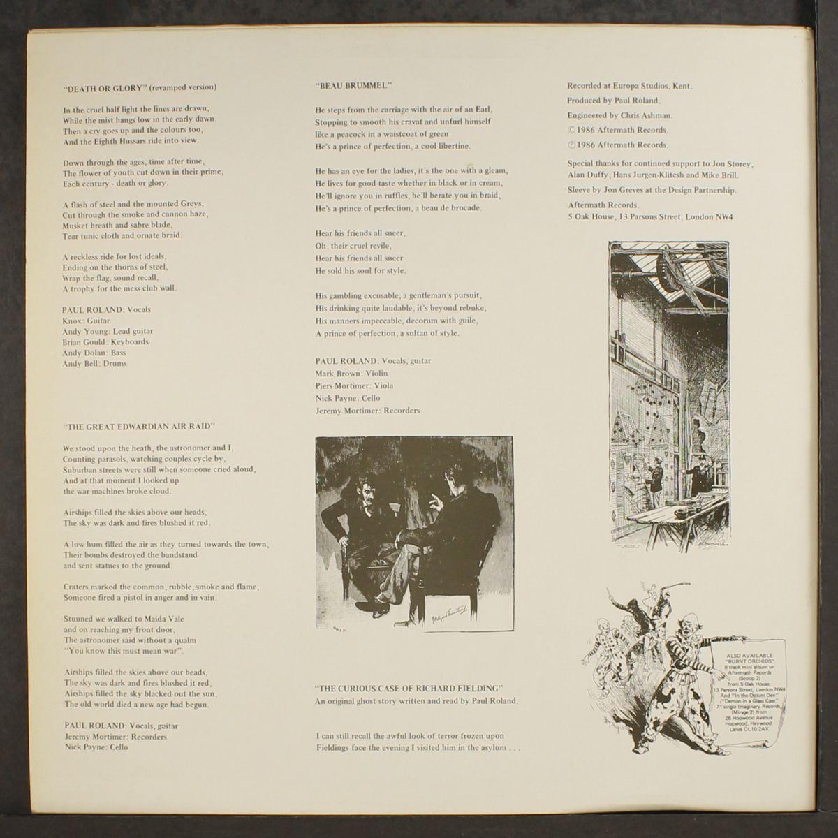 death or glory by PAUL ROLAND