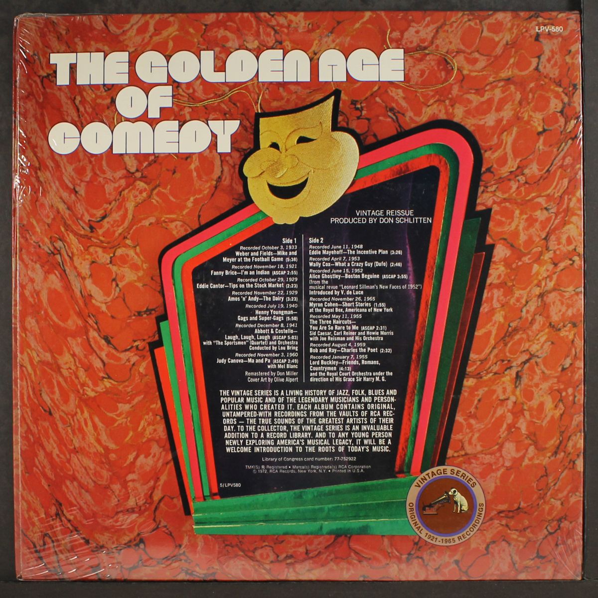 the golden age of comedy by VARIOUS