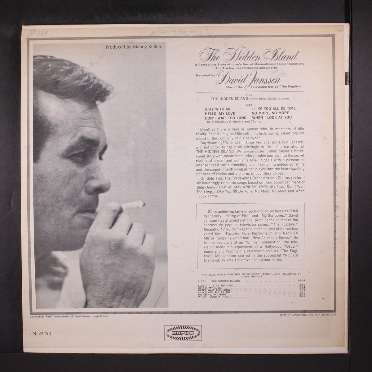 the hidden island by DAVID JANSSEN