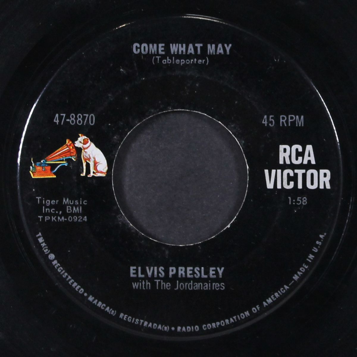 love letters / come what may by ELVIS PRESLEY