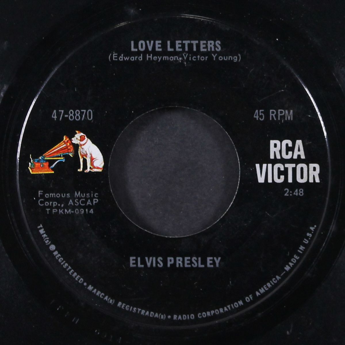 love letters / come what may by ELVIS PRESLEY