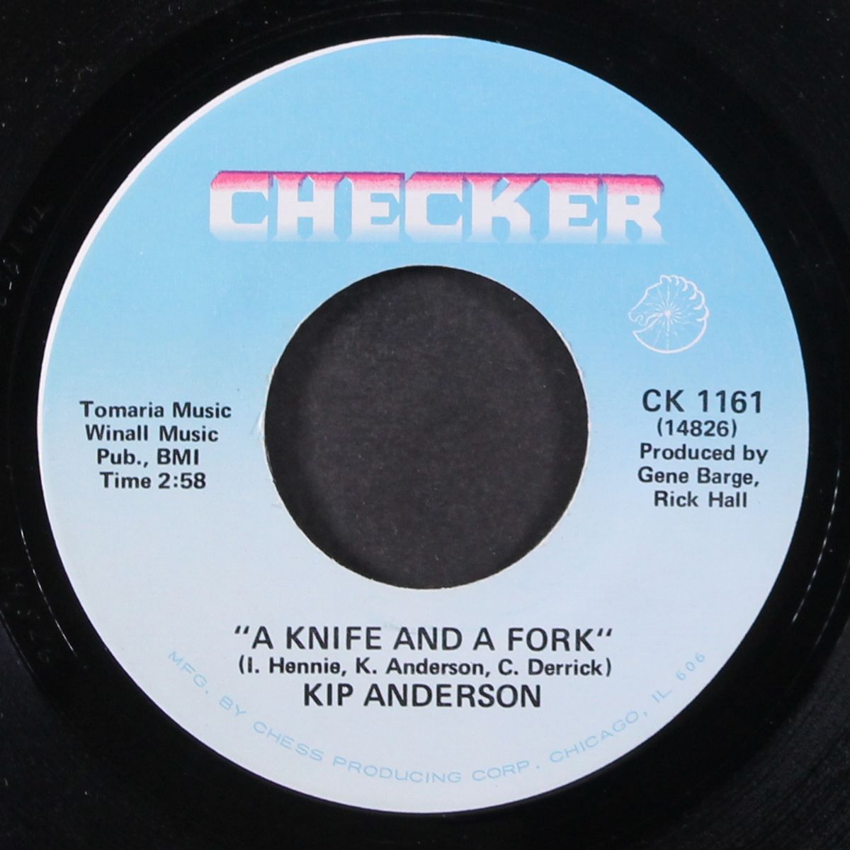 a knife and a fork / take it like a man by KIP ANDERSON