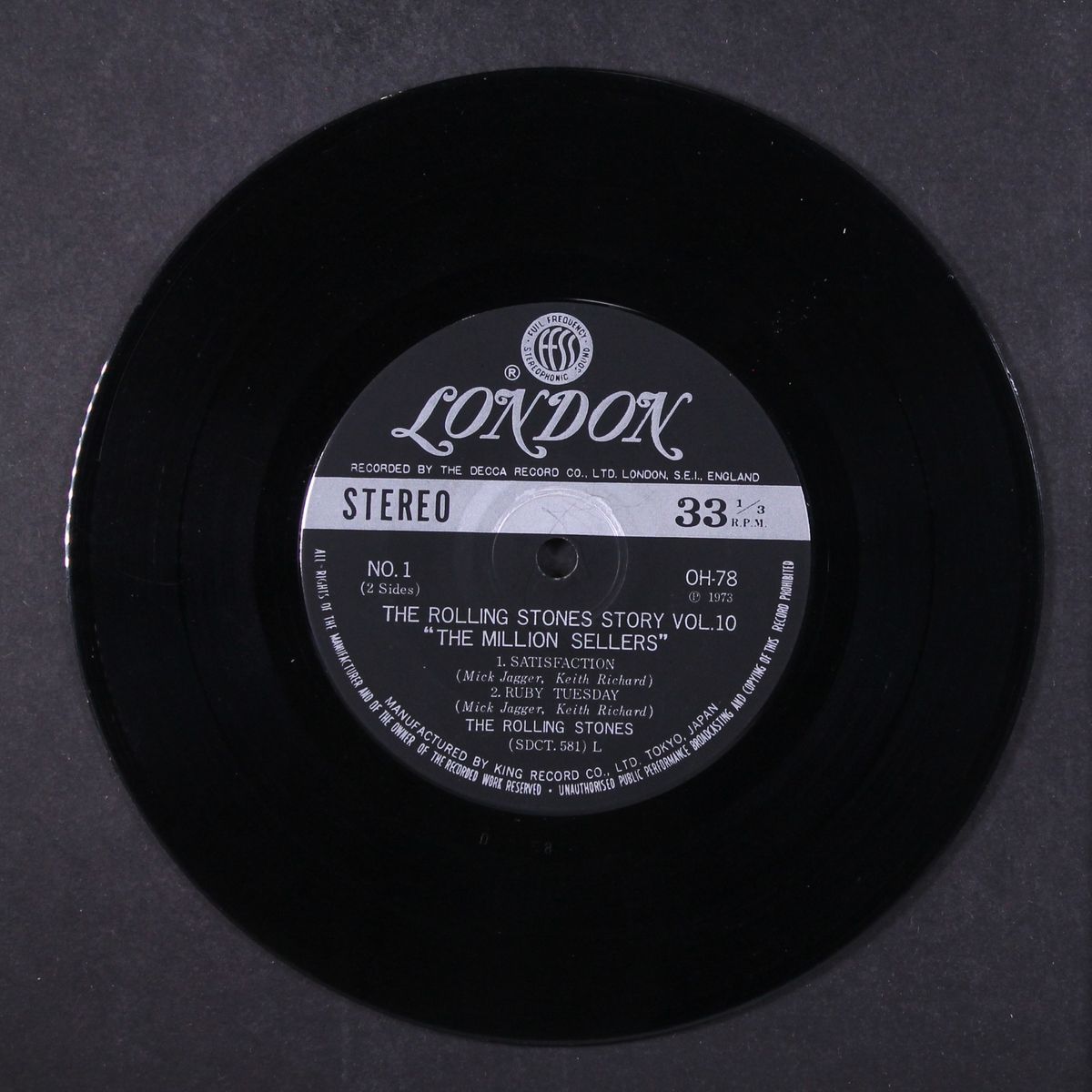 the million sellers (the rolling stones vol. 10) by ROLLING STONES