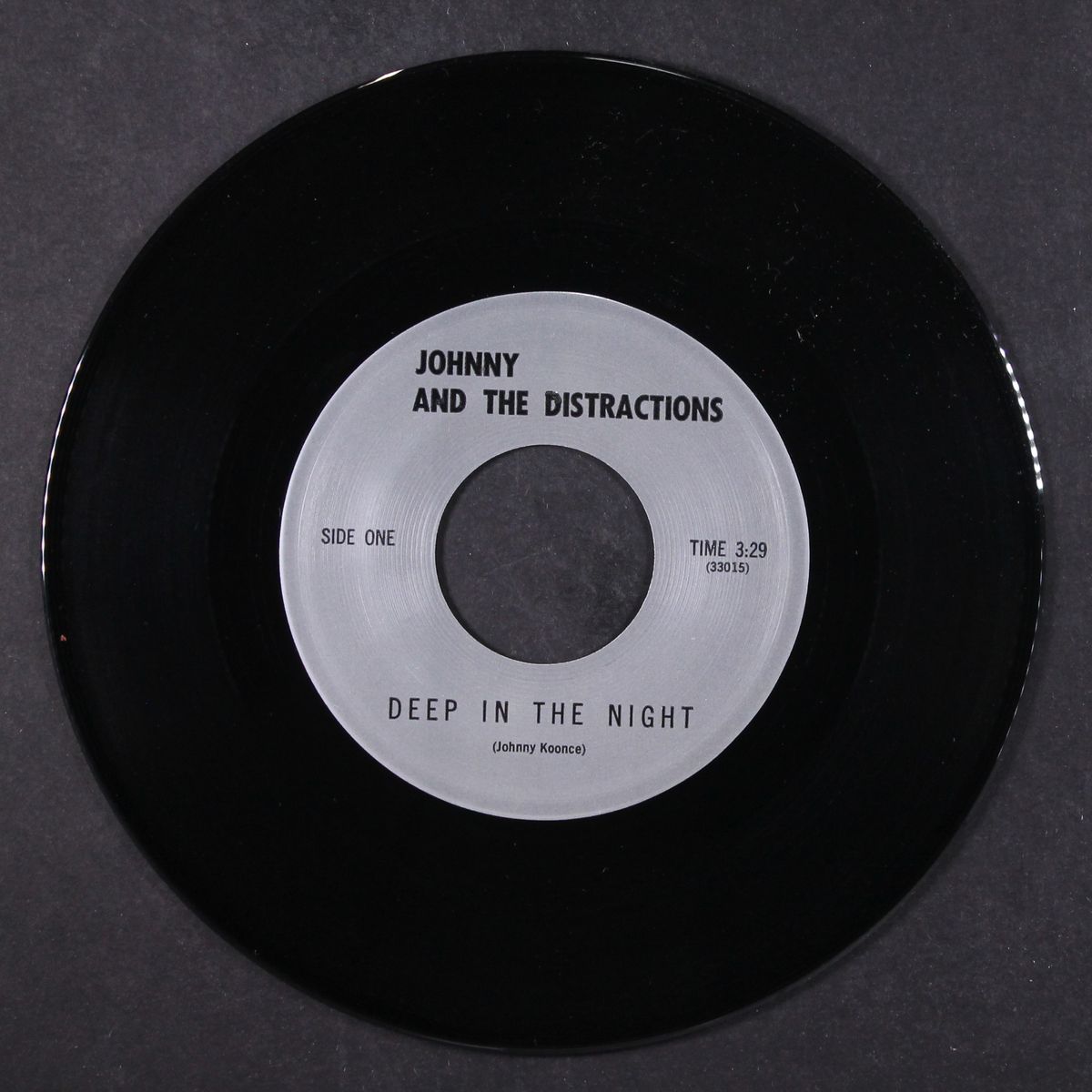 deep in the night / diamonds this time by JOHNNY AND THE DISTRACTIONS