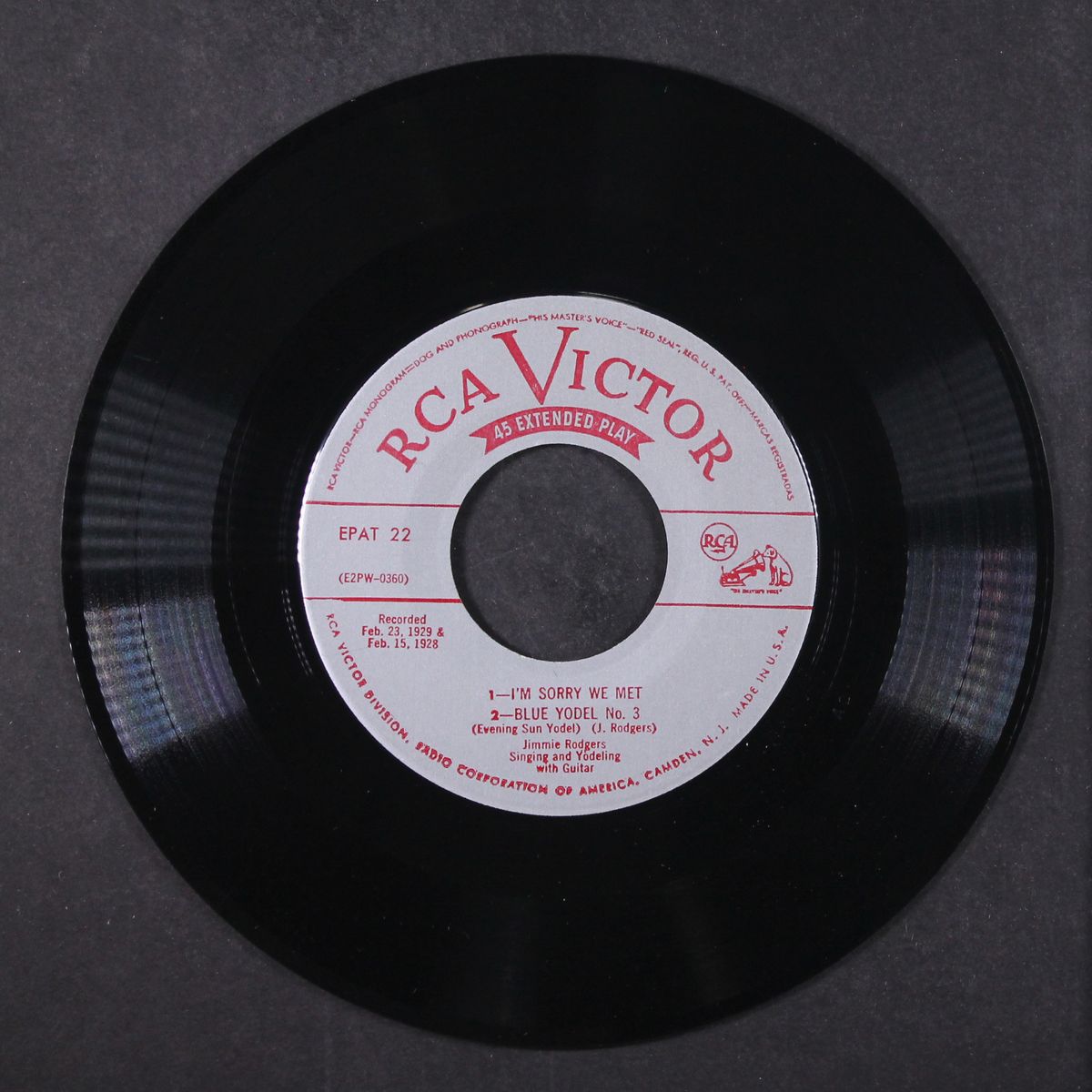 yodelingly yours, vol. 2 by JIMMIE RODGERS