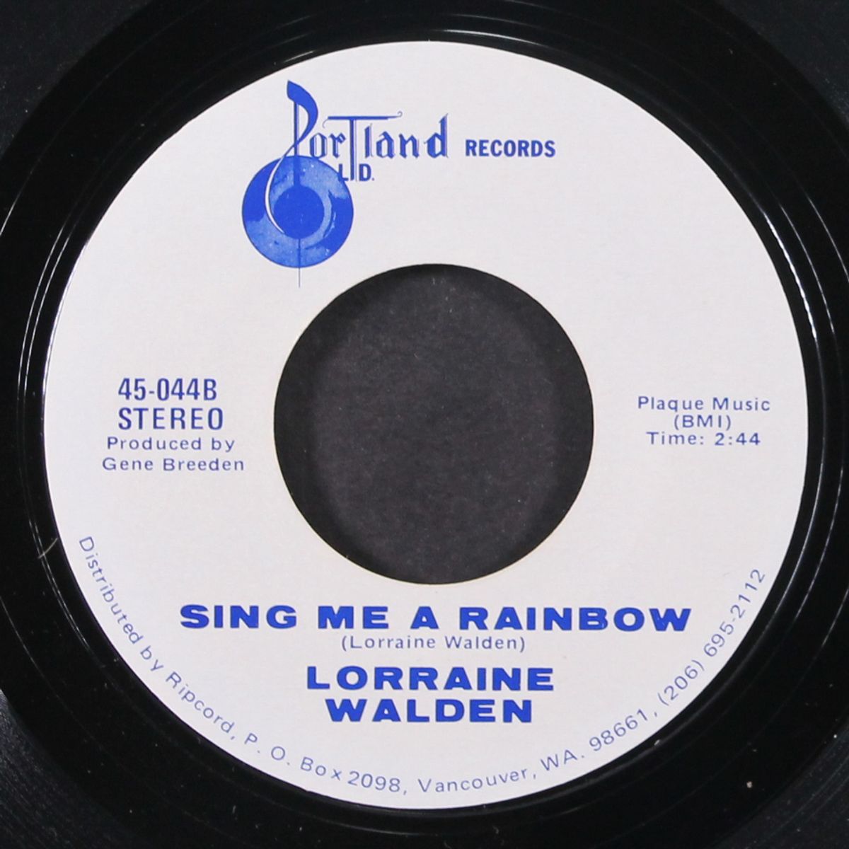 sing me a rainbow by LORRAINE WALDEN