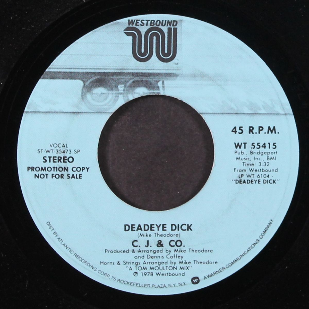 deadeye dick by C.J. & CO.