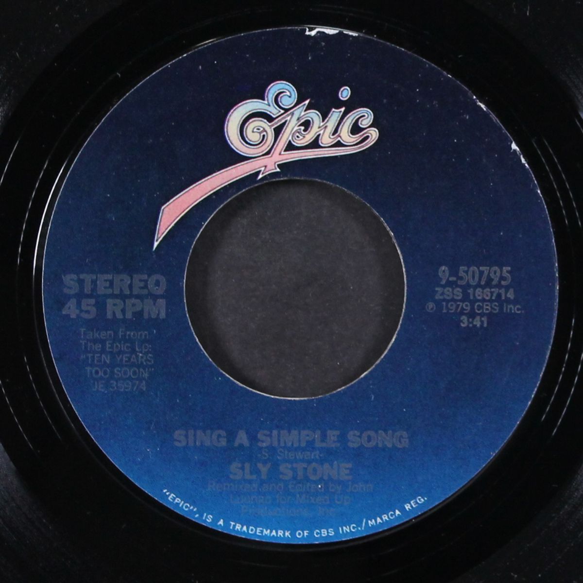 sing a simple song / dance to the music by SLY STONE