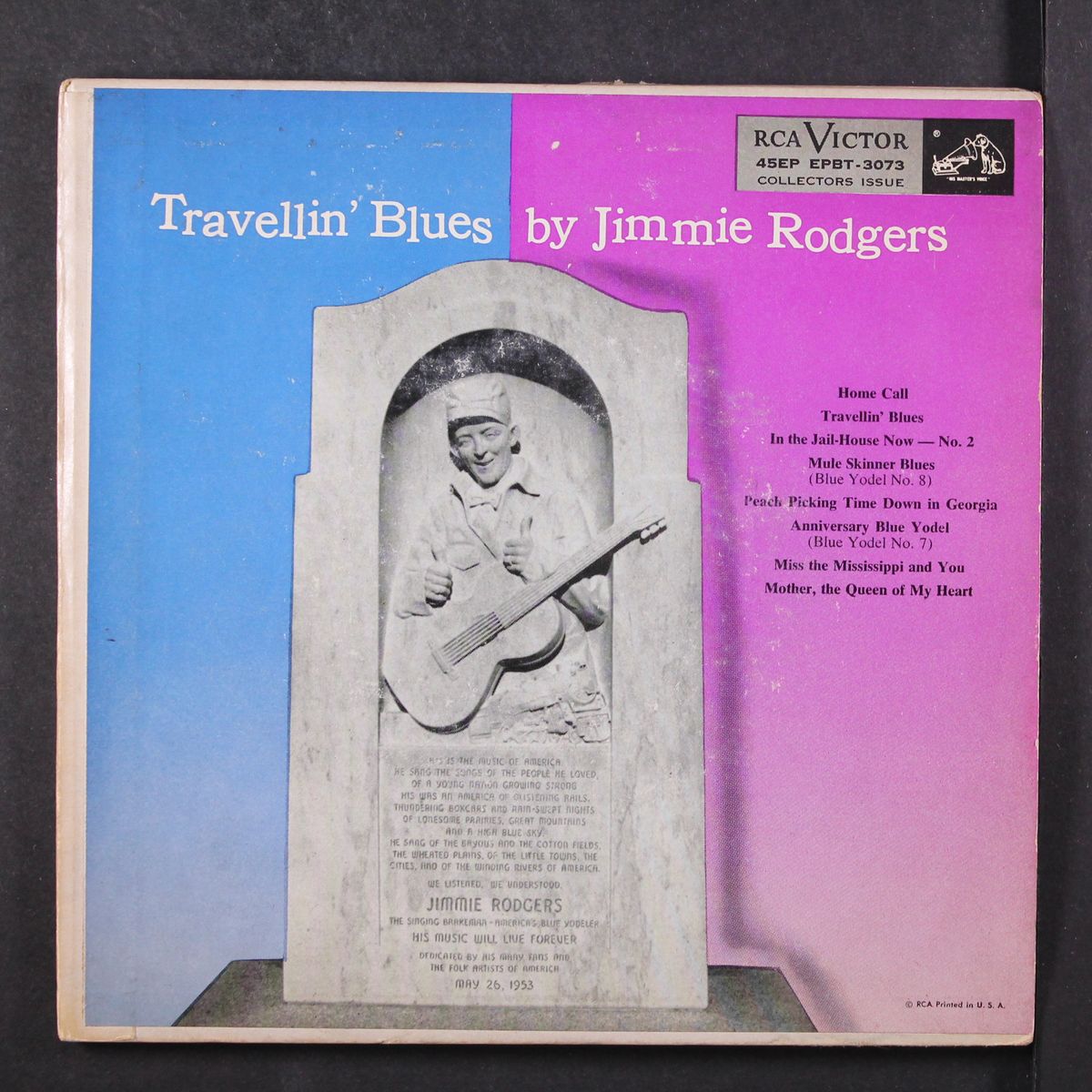 travellin' blues by JIMMIE RODGERS