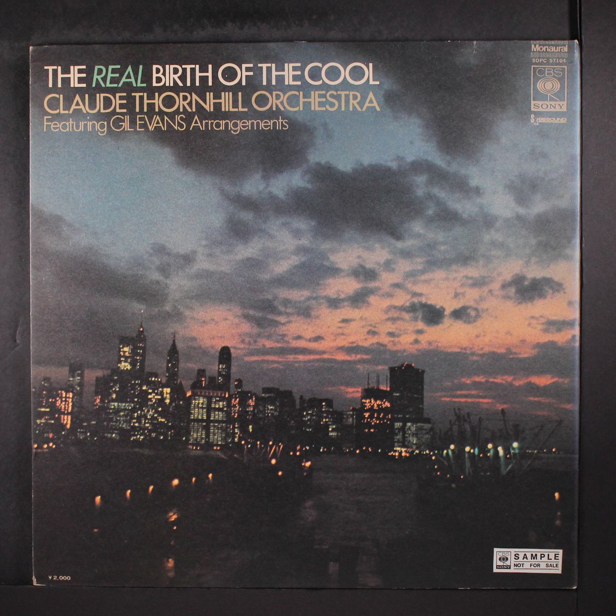 the real birth of the cool by CLAUDE THORNHILL