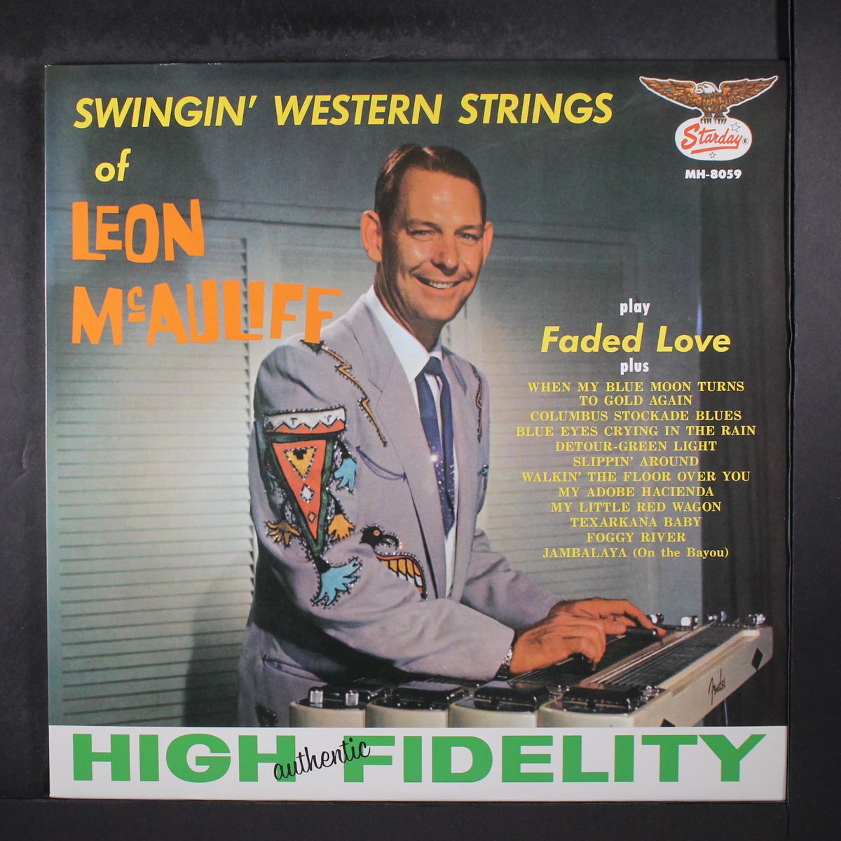 swingin' western strings of by LEON MCAULIFF