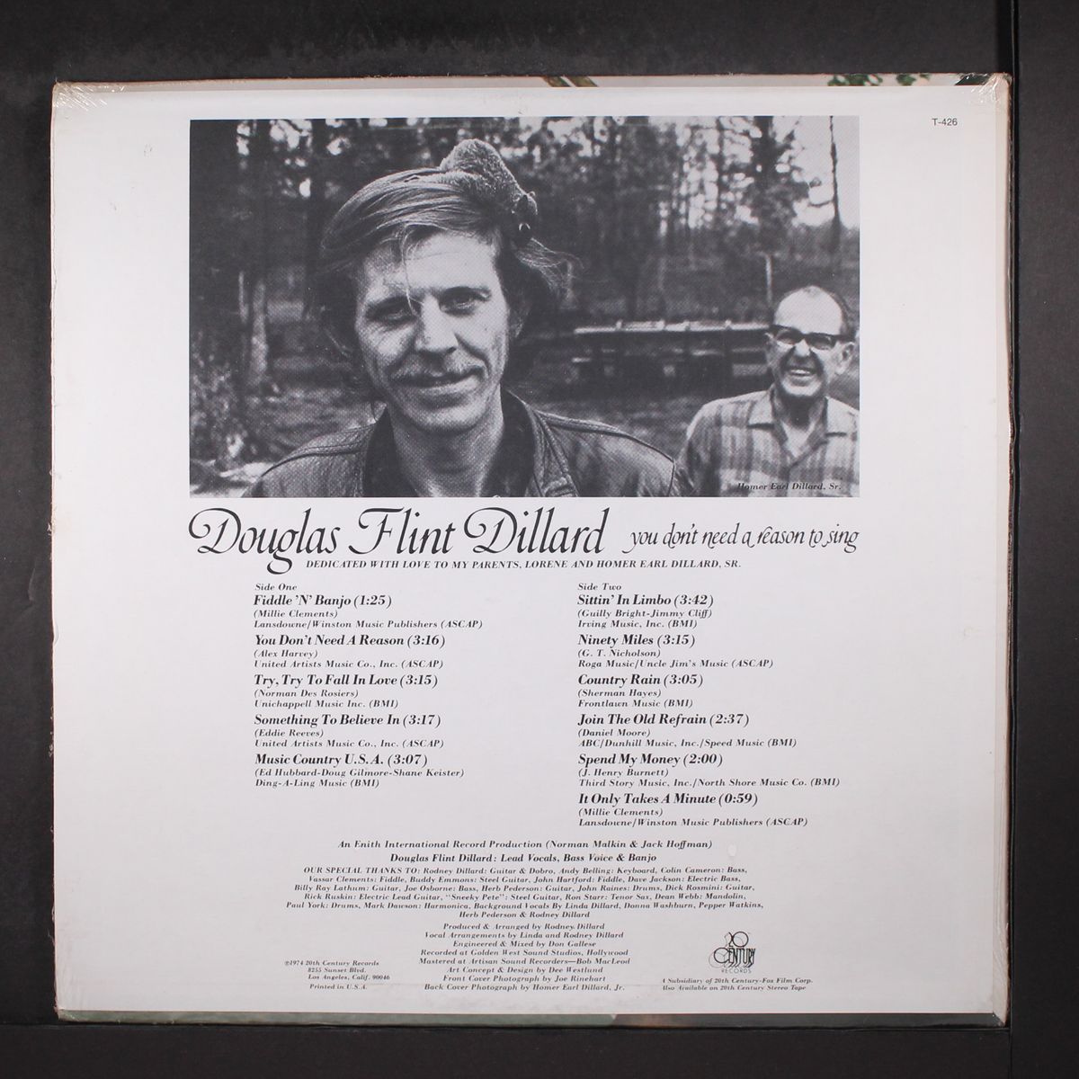 you don't need a reason to sing by DOUGLAS FLINT DILLARD