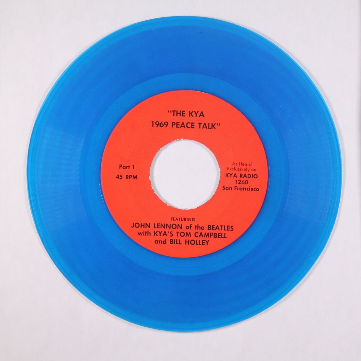 the kya 1969 peace talk by JOHN LENNON