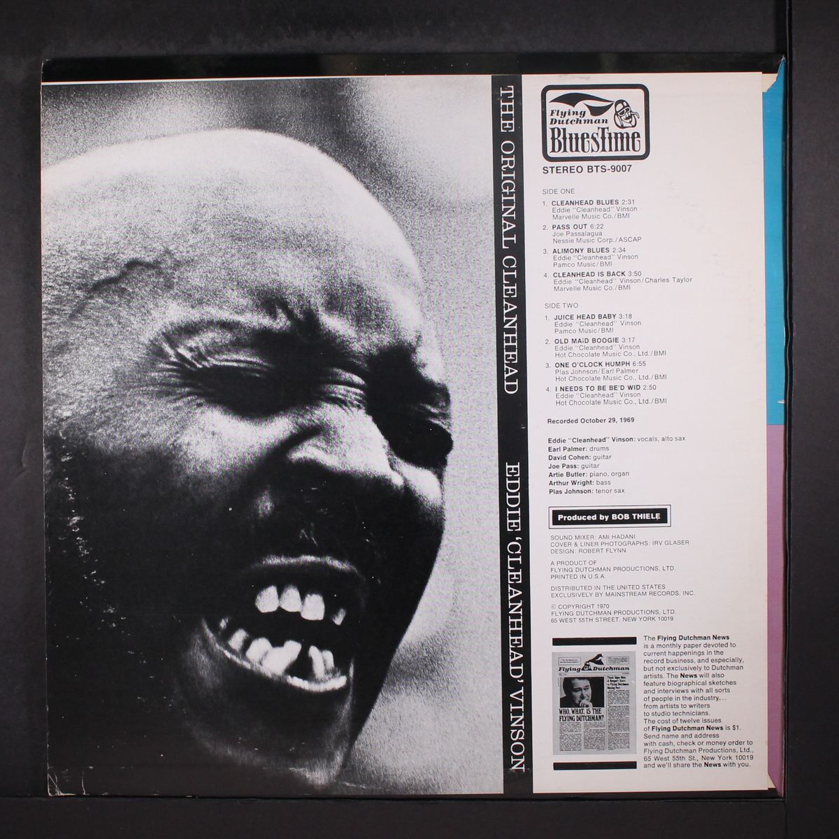 the original cleanhead by EDDIE 'CLEANHEAD' VINSON