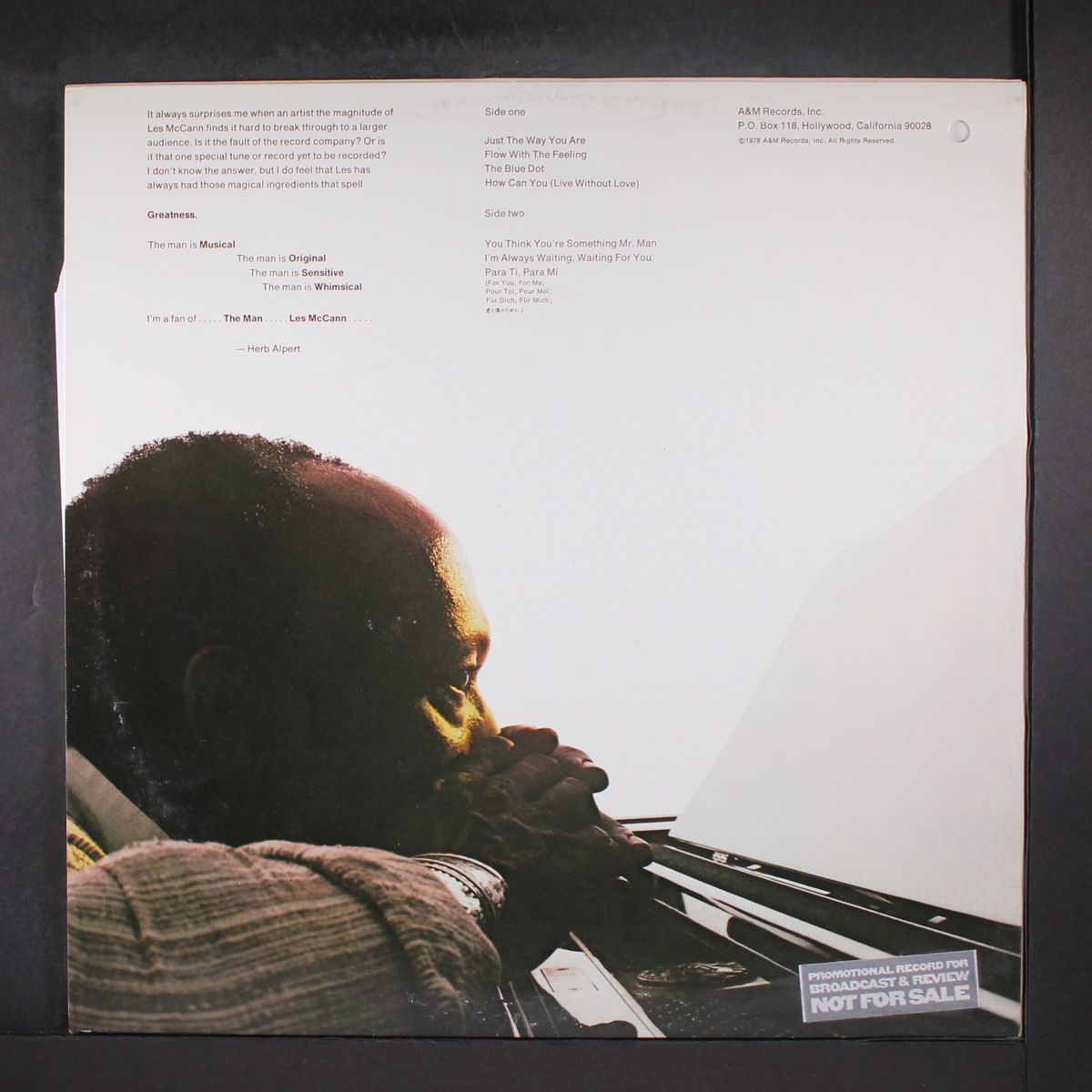 the man by LES MCCANN