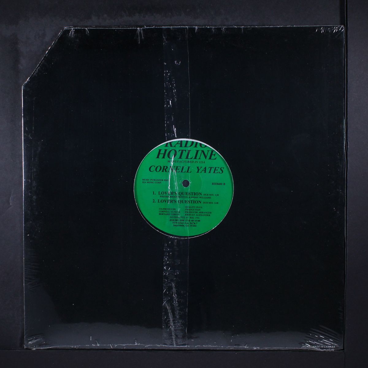 lover's question by CORNELL YATES