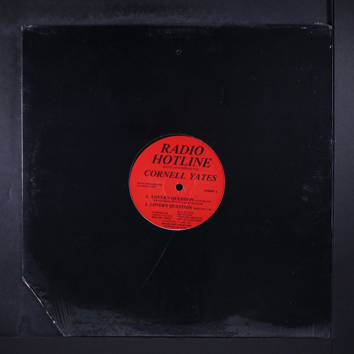 lover's question by CORNELL YATES