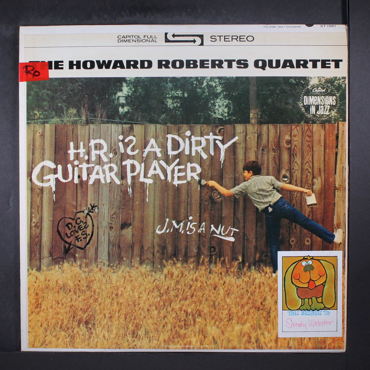 h.r. is a dirty guitar player by HOWARD ROBERTS