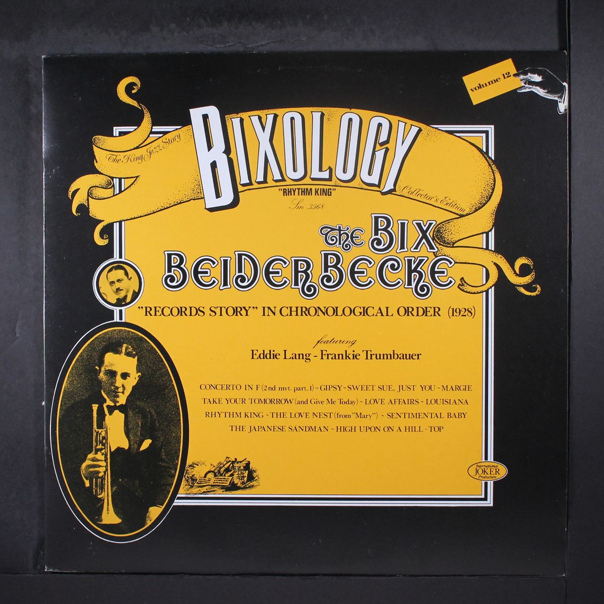 bixology, vol. 12: rhythm king by BIX BEIDERBECKE