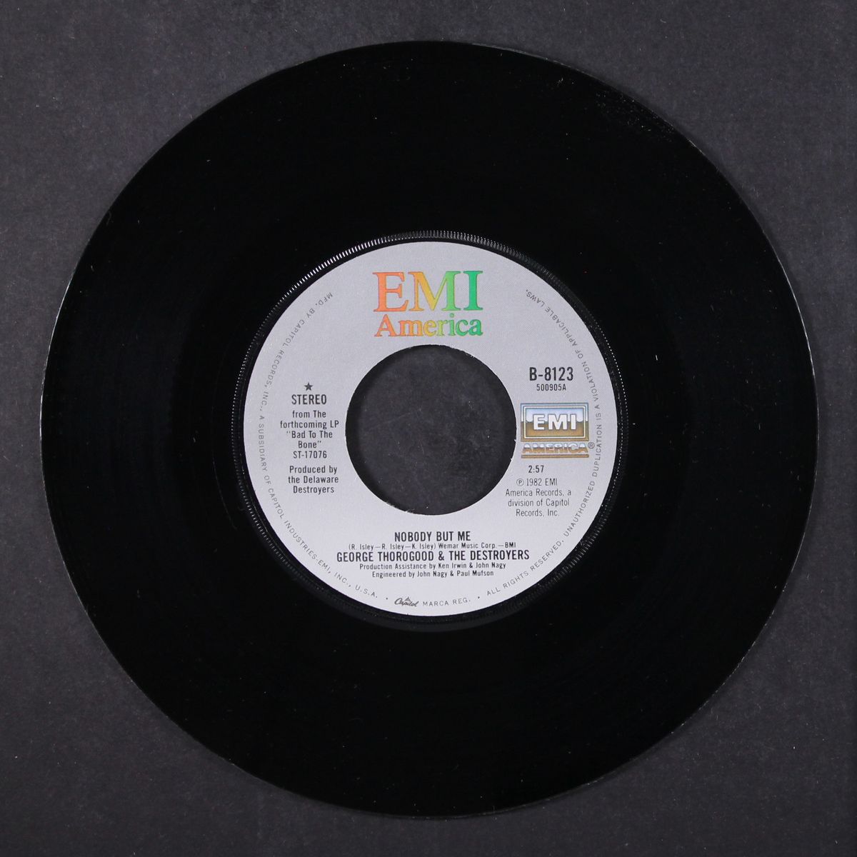 nobody but me / same by GEORGE THOROGOOD & THE DESTROYERS