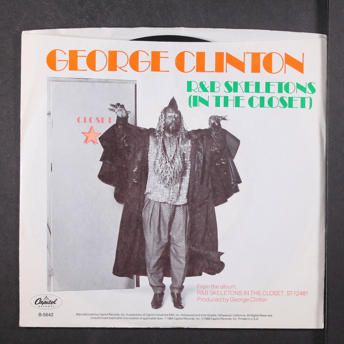 r&b skeletons (in the closet) / same by GEORGE CLINTON