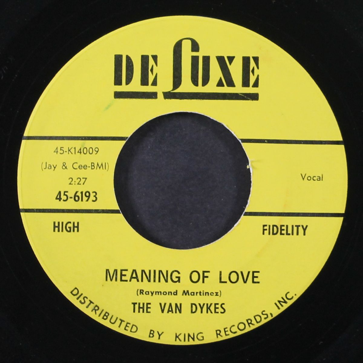 the bells are ringing / meaning of love by VAN DYKES