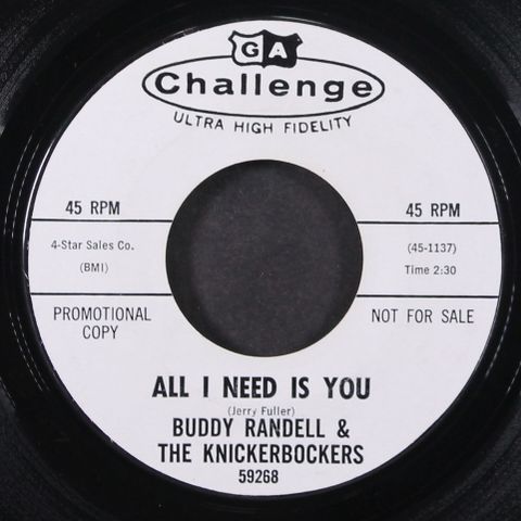 BUDDY RANDELL & KNICKERBOCKERS