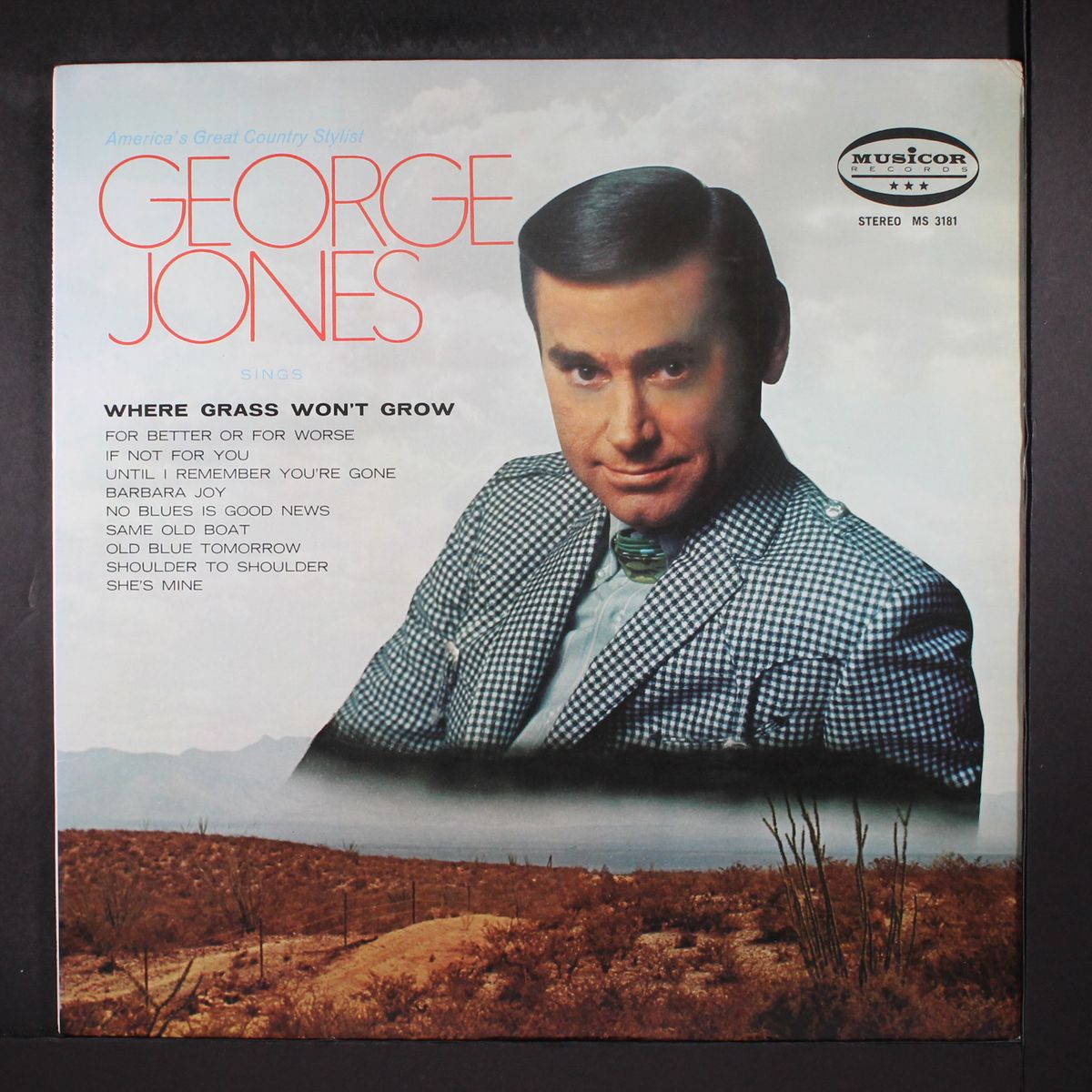 where grass won't grow by GEORGE JONES