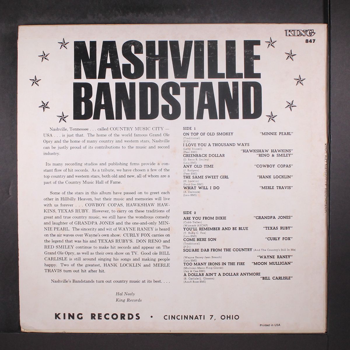 nashville bandstand no. 2 by VARIOUS