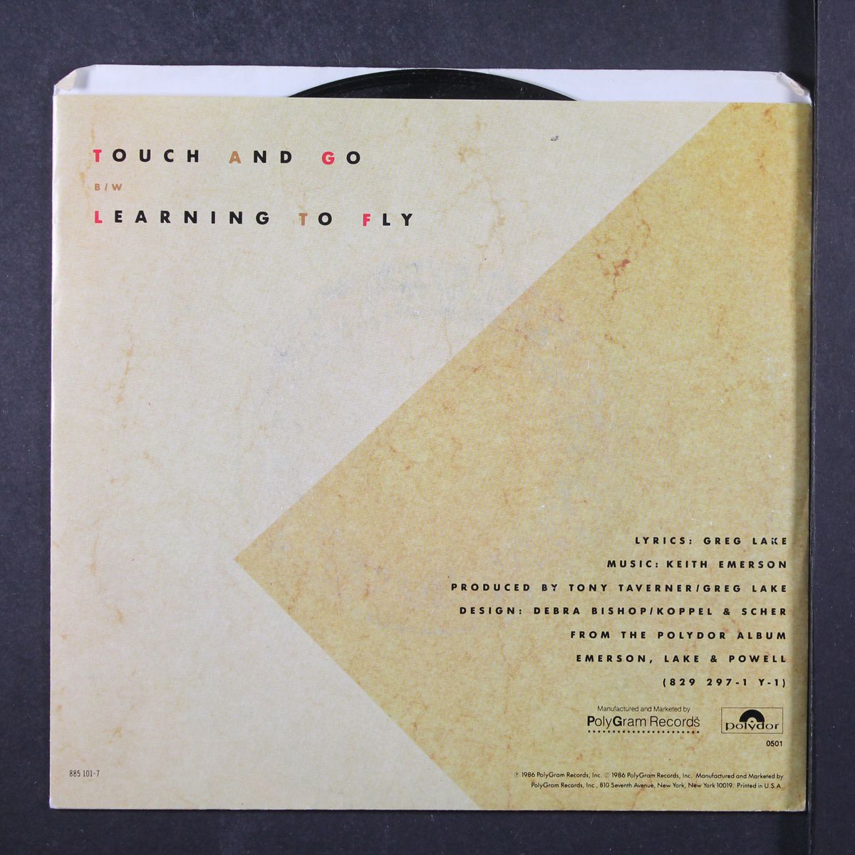 touch & go / learning to fly by EMERSON, LAKE, & POWELL