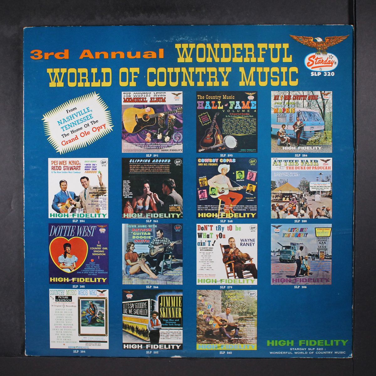 3rd annual wonderful world of country music by VARIOUS
