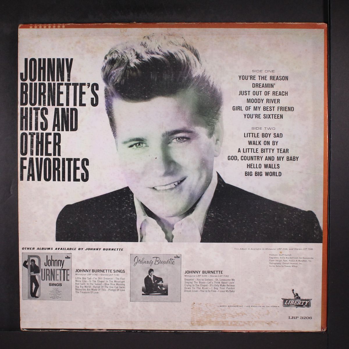 hits and other favorites by JOHNNY BURNETTE