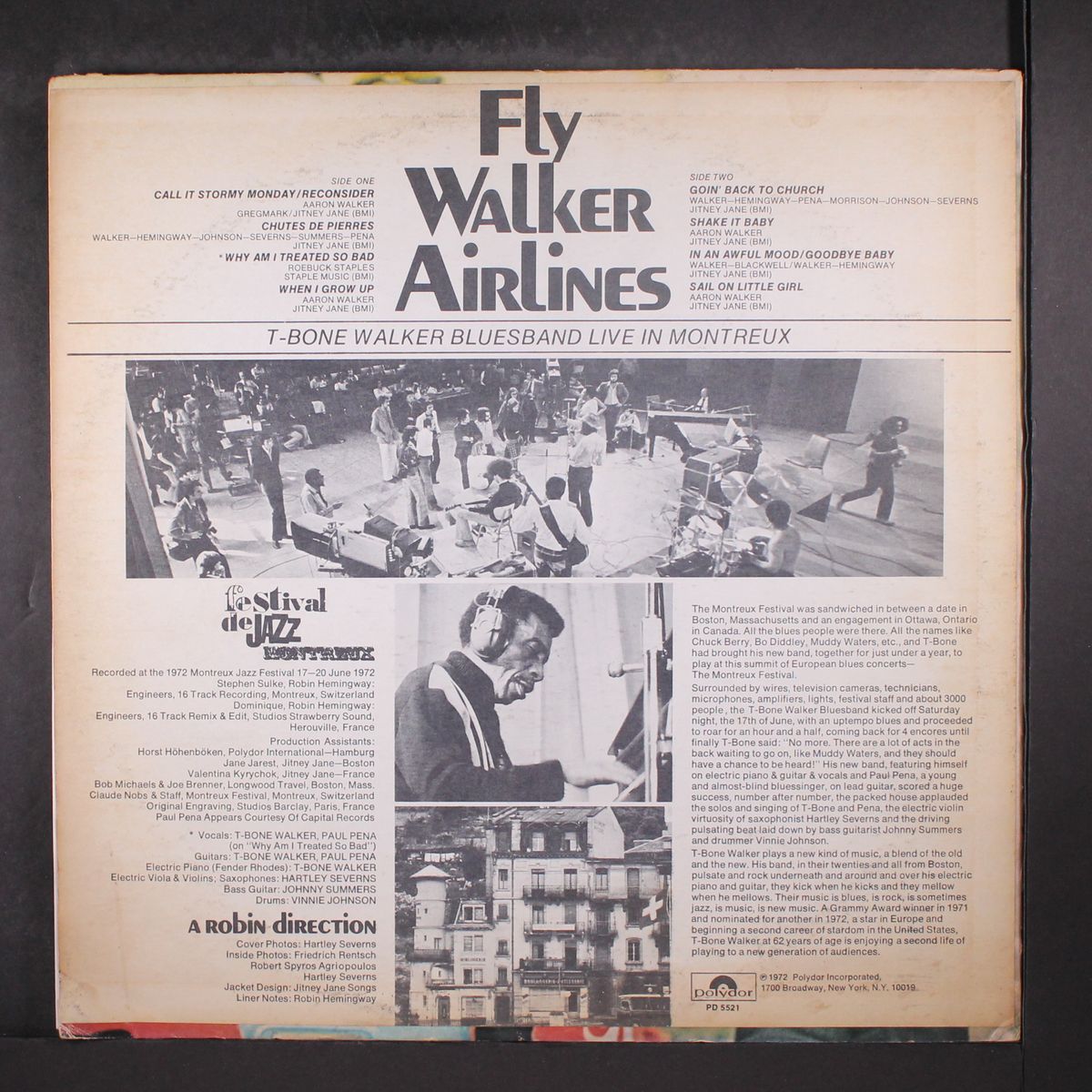 fly walker airlines by T-BONE WALKER