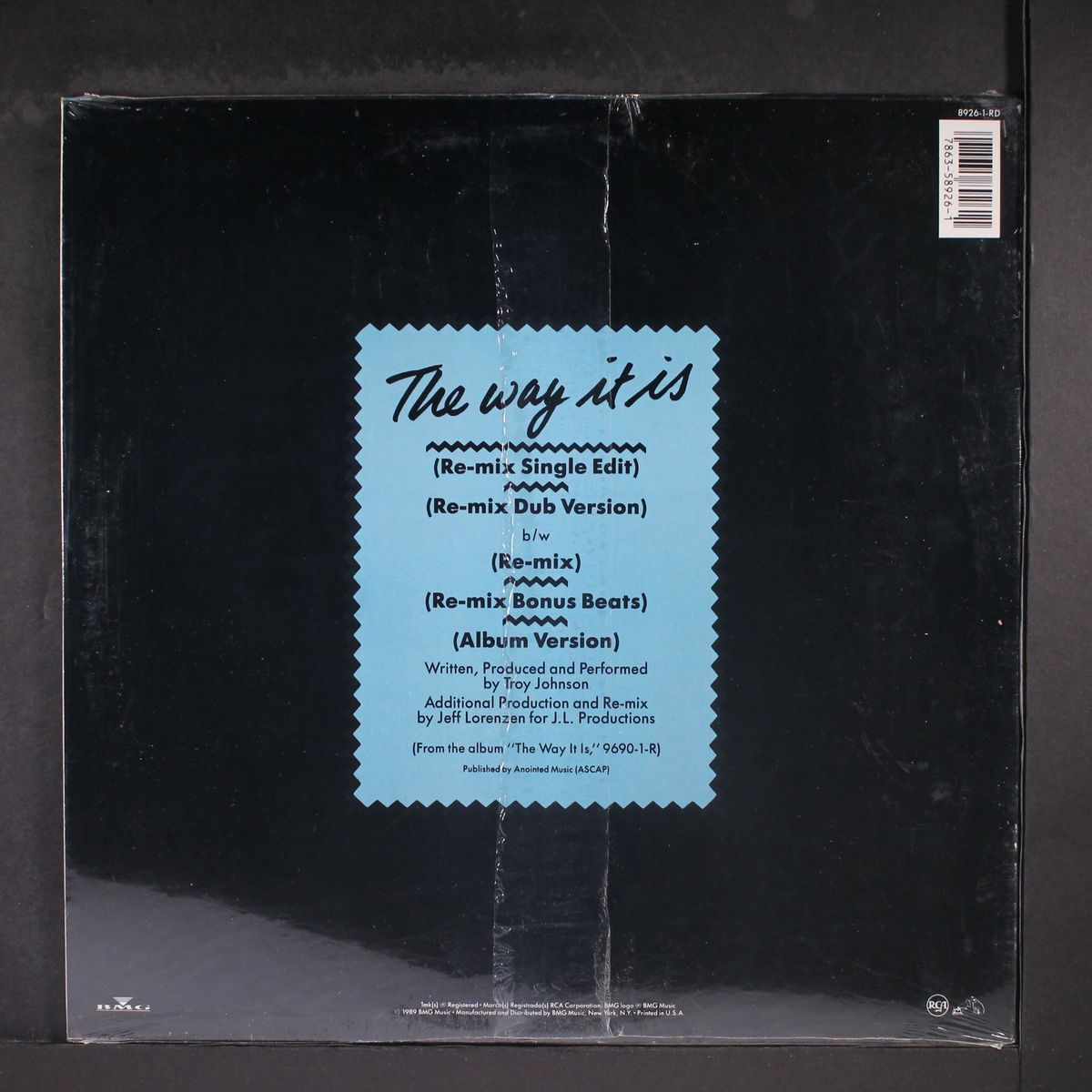 way it is by TROY JOHNSON