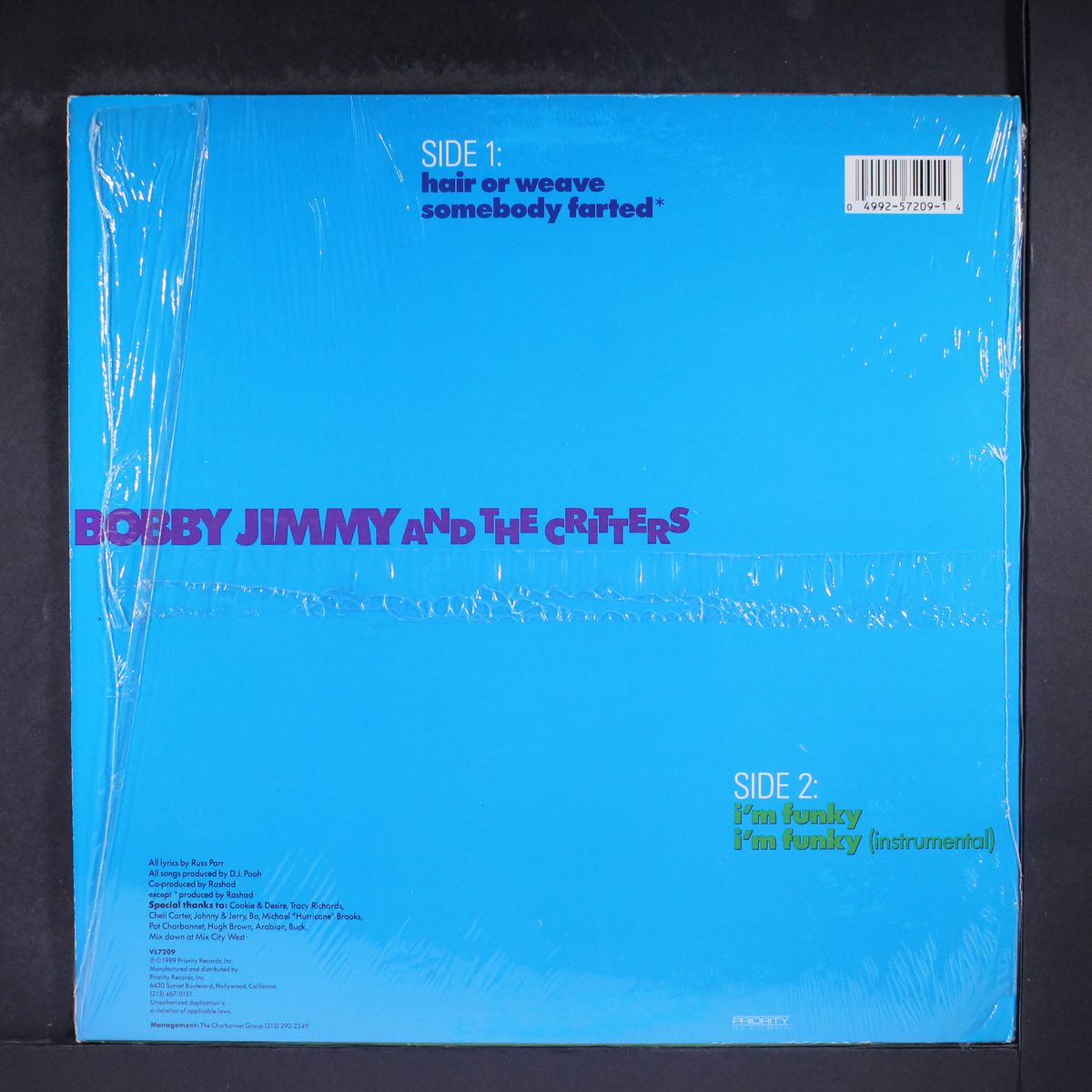 hair or weave by BOBBY JIMMY & CRITTERS